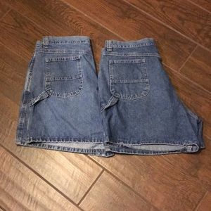 Lee Denim Shorts Sz 18 *2 pair* Pkg Deal